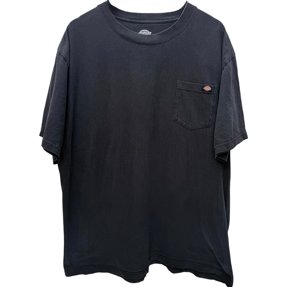 Dickies Pocket T Shirt Mens XL Black Workwear Short Sleeve Tee